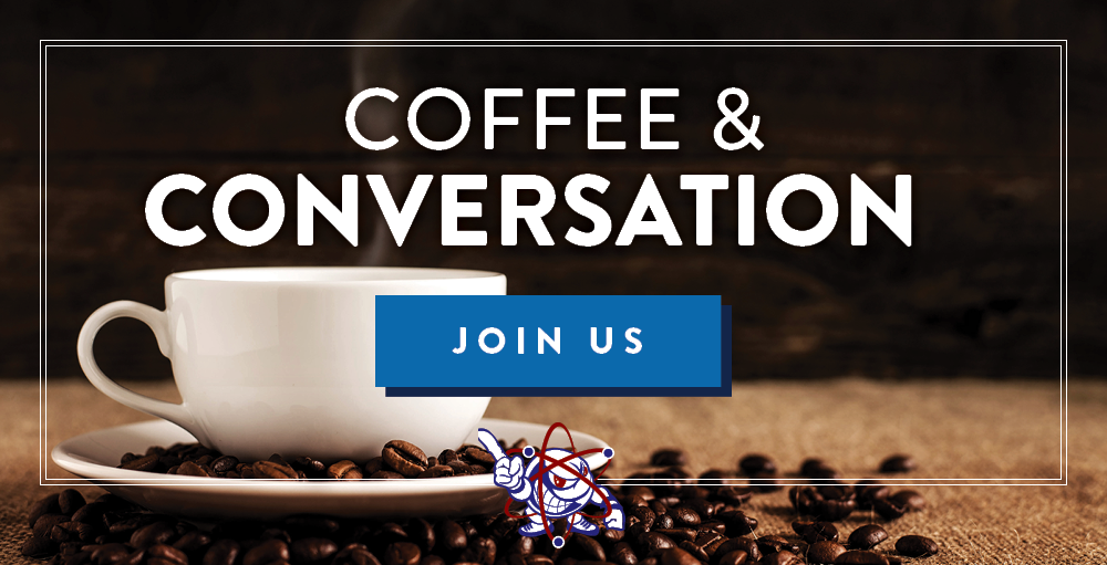 Syracuse Academy of Science High school hosts its first Coffee & Conversation of the school year on Thursday, October 10th at 3:15 PM