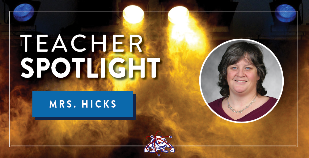 Syracuse Academy of Science high school shines a spotlight on high school Special Education teacher, Mrs. Hicks for its bi-weekly Teacher Spotlight.