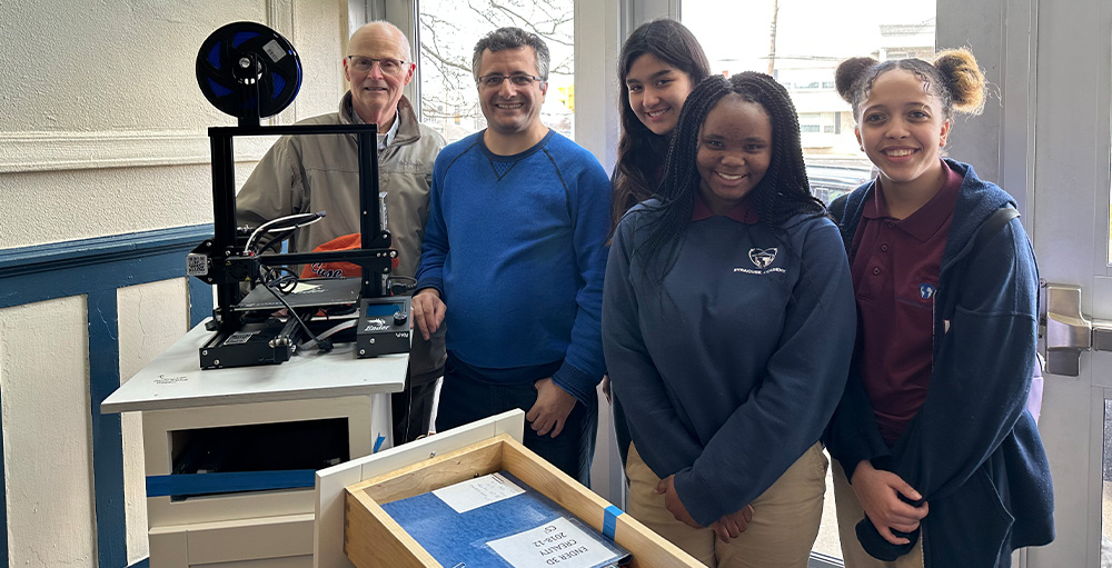 Syracuse Academy of Science High School Announces 3D Printer Donation 