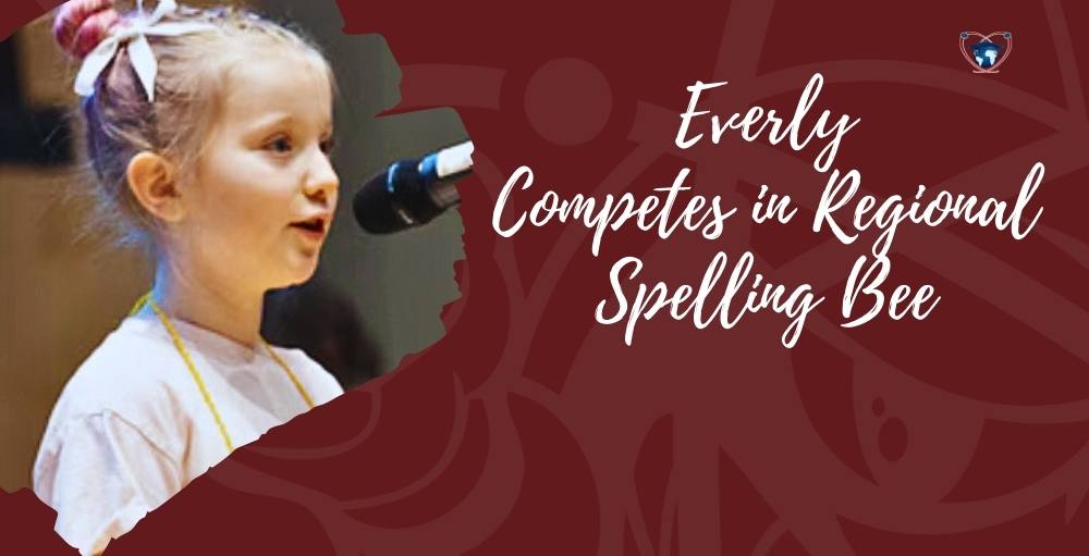Everly Shines: #SASCS Elementary's Spelling Bee Star!