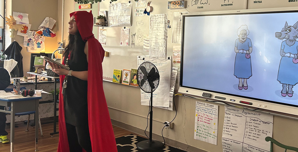 Bringing Stories to Life in 4th Grade