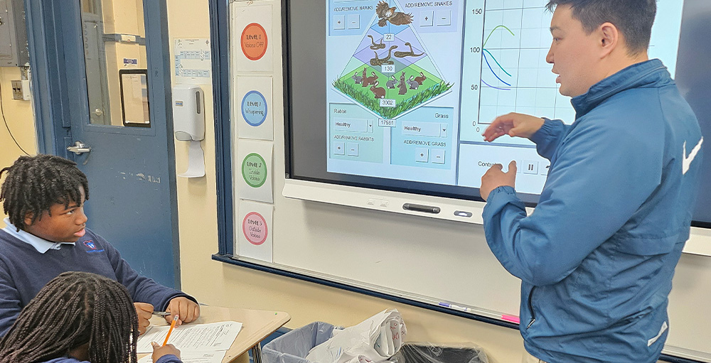 Exploring the Cycles of Life in SAS HS Biology Class