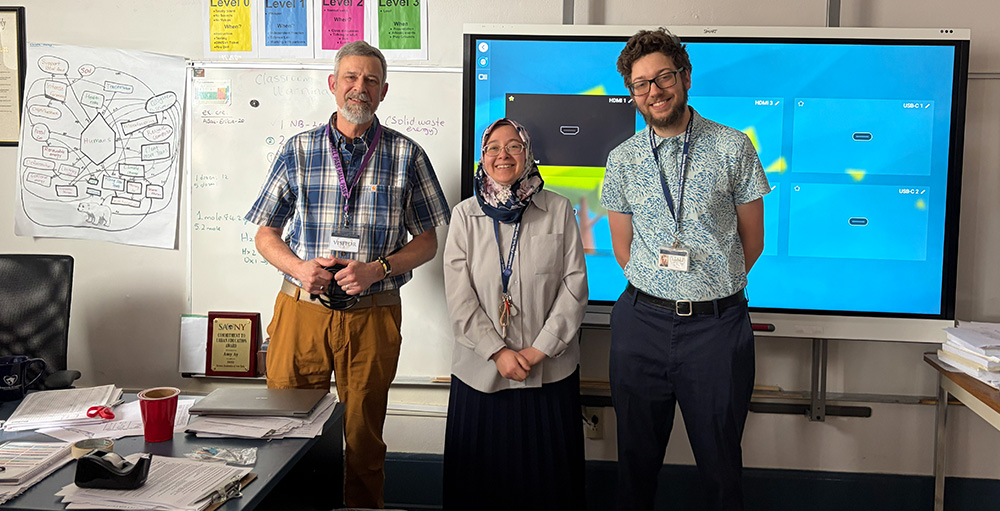 SAS HS Earth Day Guest Speaker Connects Classroom Learning to Real-World Impact