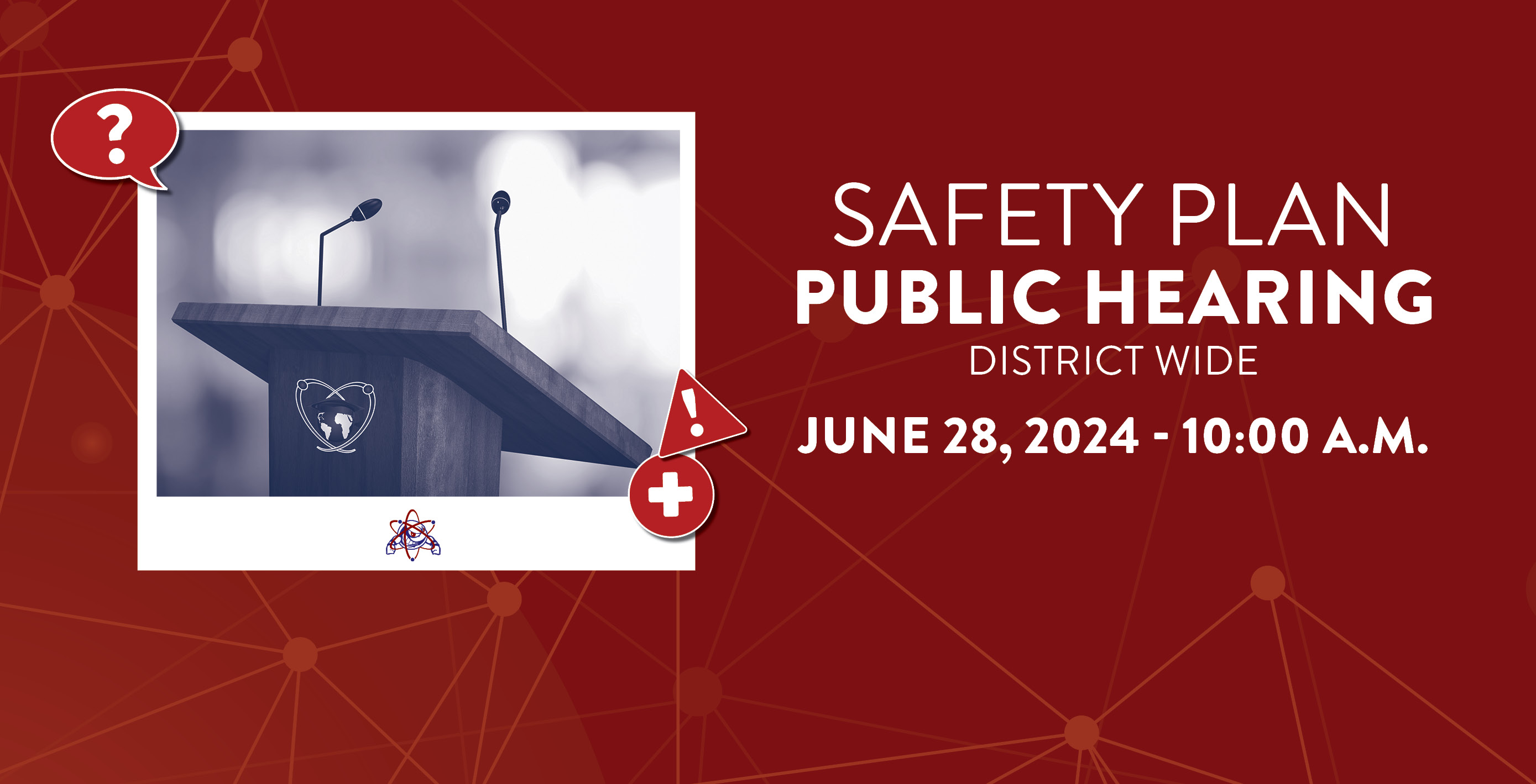 SANY Invited Public to the The 2024-25 District Wide Safety Plan Public Hearing