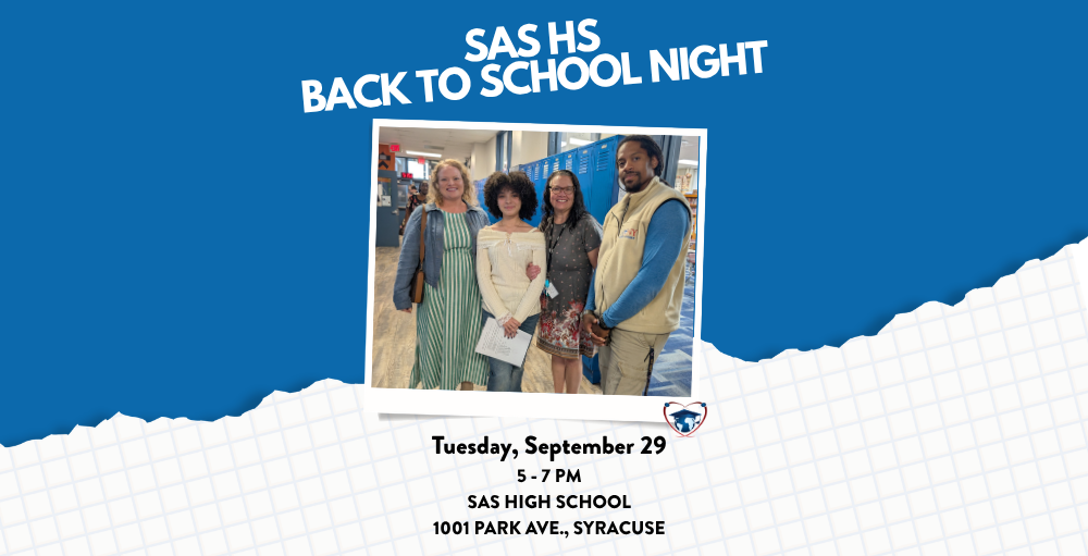 SAS HS Announces Back-to-School Night
