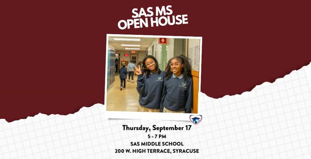 SAS MS Invites Families to Open House