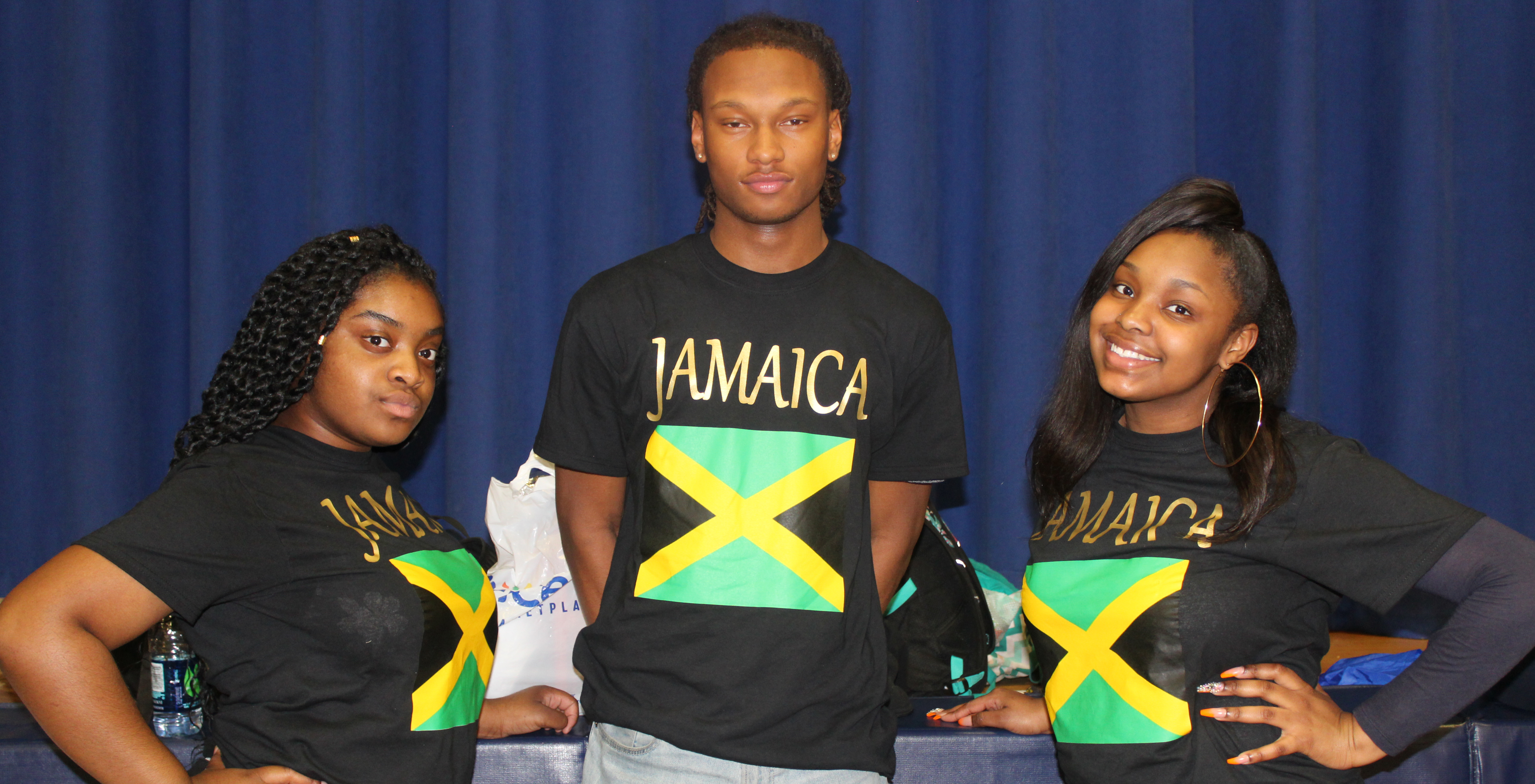 #SASCS Atoms represent the country of Jamaica during the third annual language and culture festival