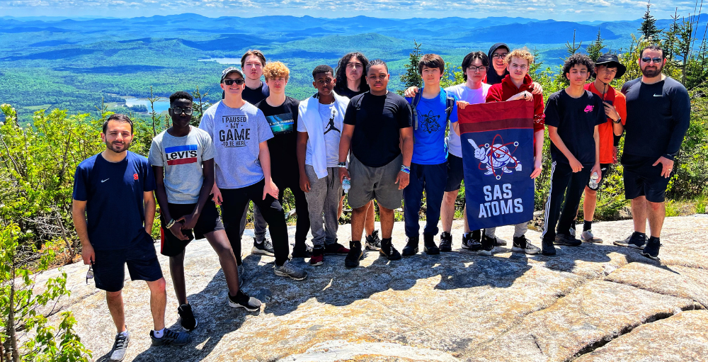 Syracuse Academy of Science high school Congressional Awards students complete their exploration requirement by visiting Niagara Falls, Rochester and Adirondacks.