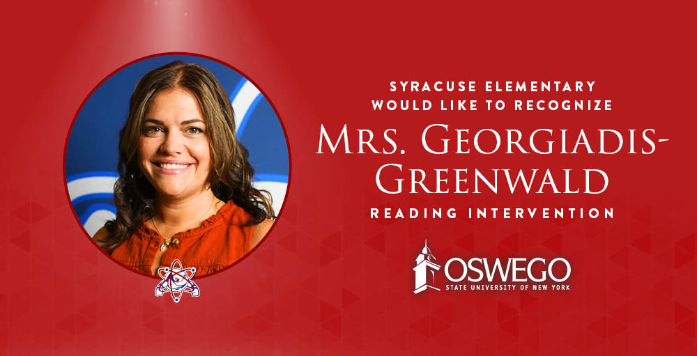 SAS Elementary is Spotlighting Mrs. Georgiadis-Greenwald