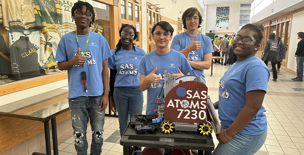 Syracuse Academy of Science HS Robotics Team Qualifies for FCC Championship