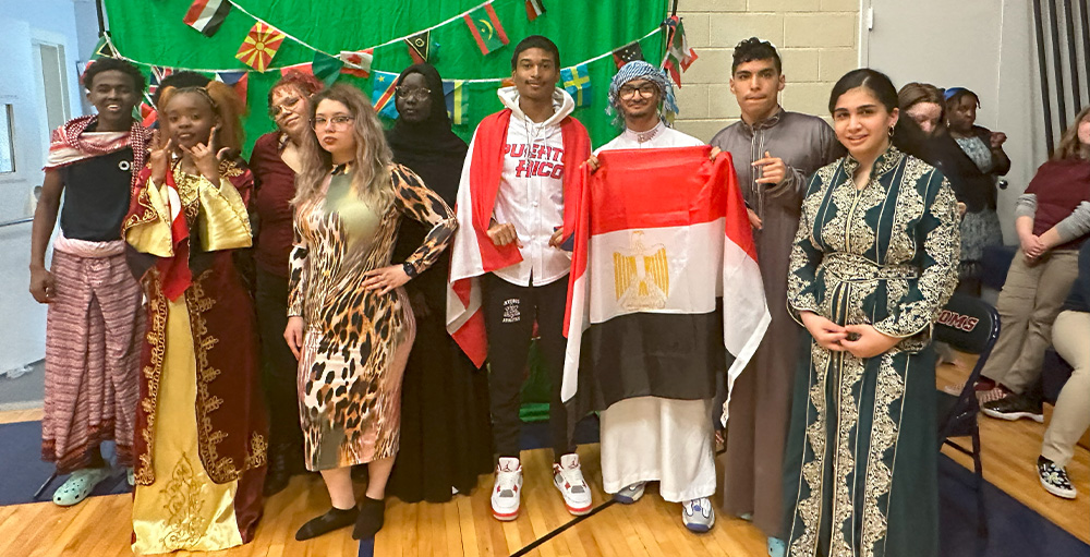 Syracuse Academy of Science High School Atoms Celebrate Different Cultures at Language and Cultural Fair