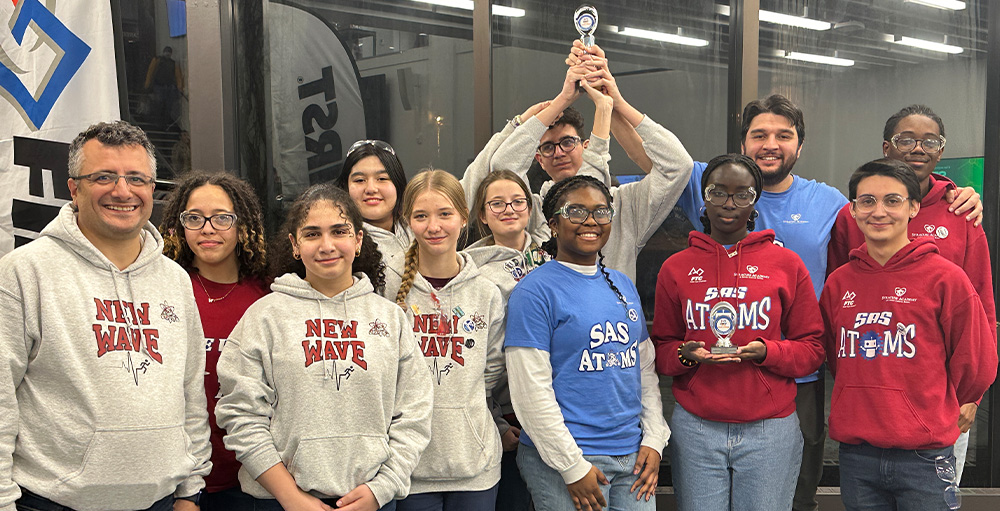 Syracuse Academy of Science Robotics Teams Compete in FTC Robotics Qualifier