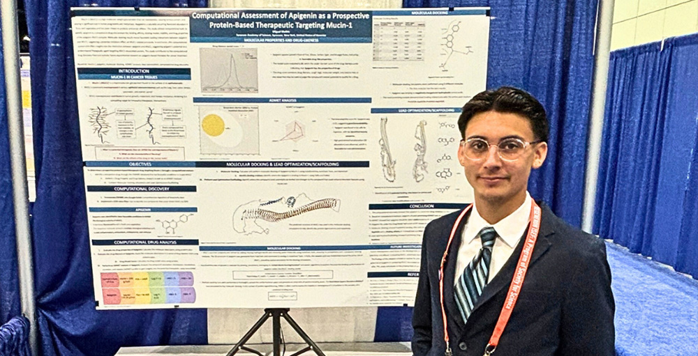 Syracuse Academy of Science Student Migual Mathis Showcases Groundbreaking Research at 2024 Regeneron ISEF