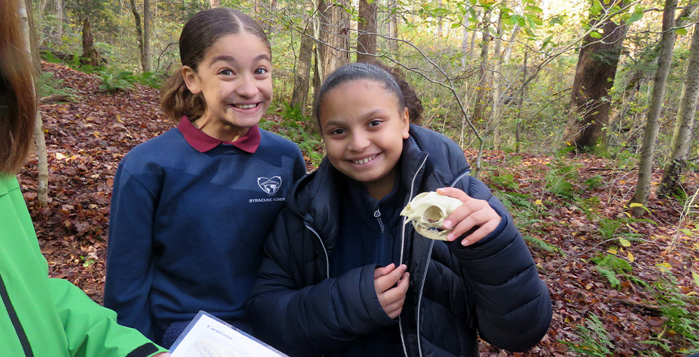 SAS 5th Grade Atoms Explore Baltimore Woods