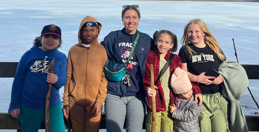 Atoms Adventure Club at Syracuse Academy of Science Take Springtime Hike