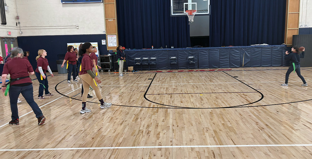 Syracuse Academy of Science Middle Schoolers Complete Flag Football PE Unit