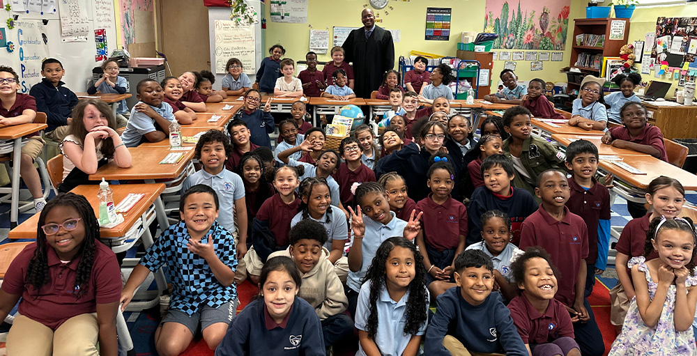 Syracuse Academy of Science Elementary Welcomes Syracuse City Judge