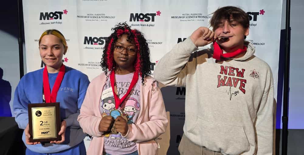 SAS HS Team Earns 2nd Place at MOST Catapult Challenge
