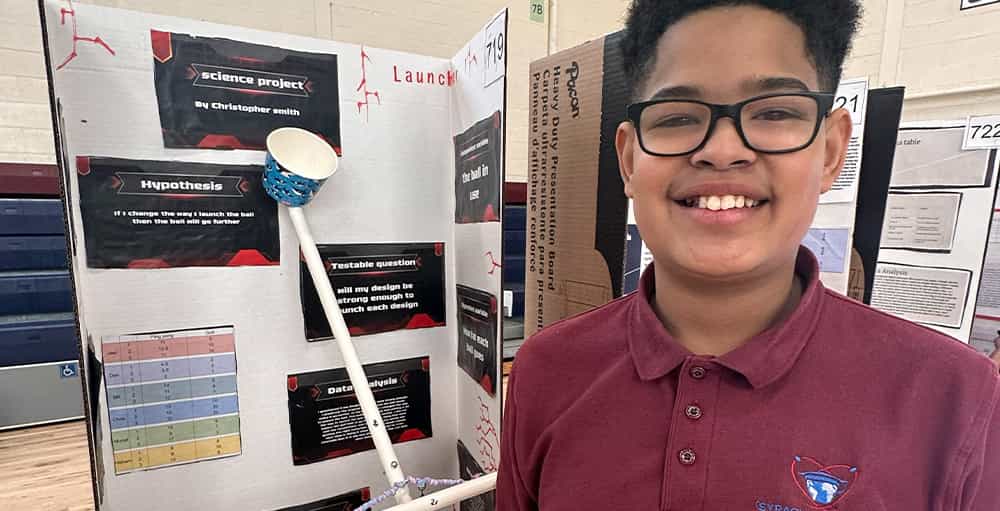 Discovery and Innovation Take Center Stage at the SAS MS Science Fair