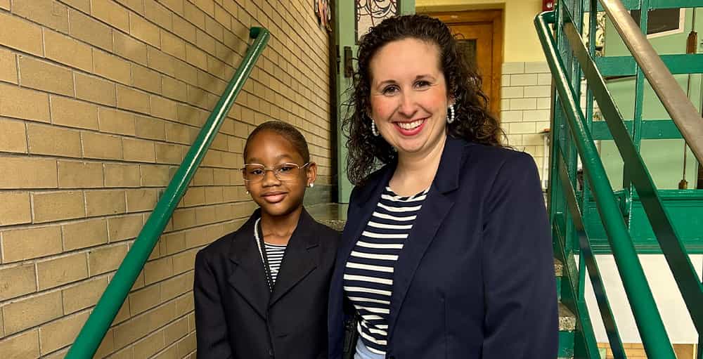 SAS 2nd Grader Earns Principal for the Day