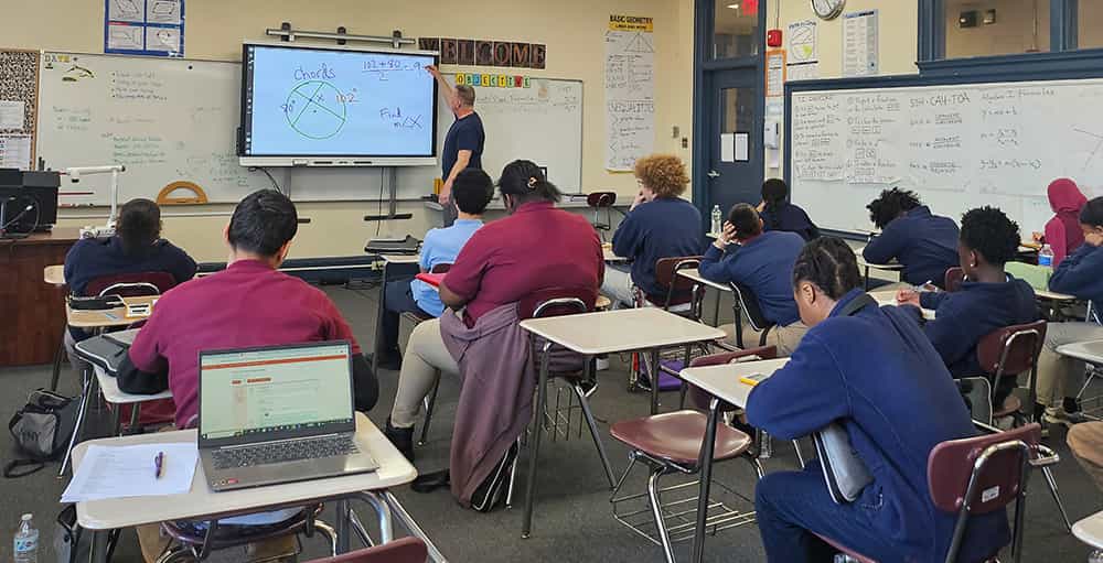 Math in Action at SAS High School