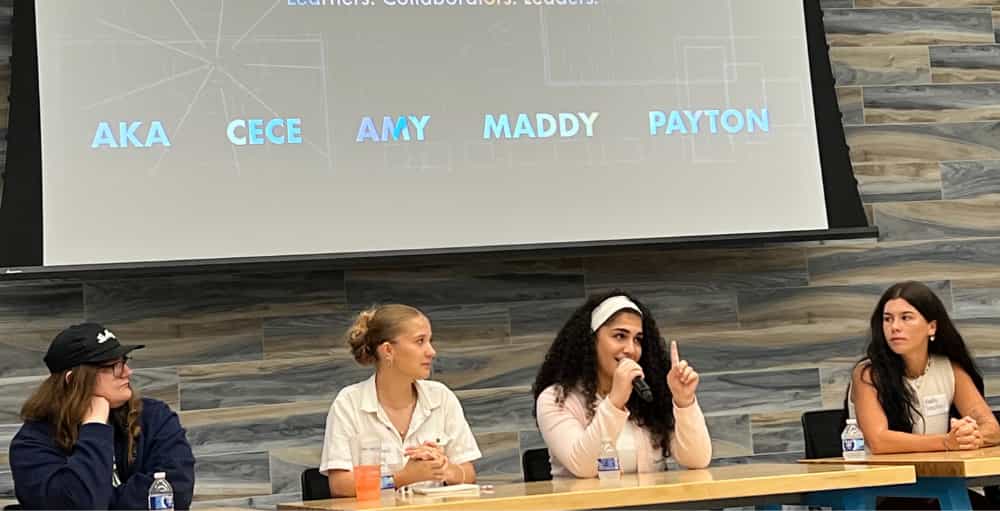 SAS HS Students Serve as Panelists at Collaborative Educators Summit